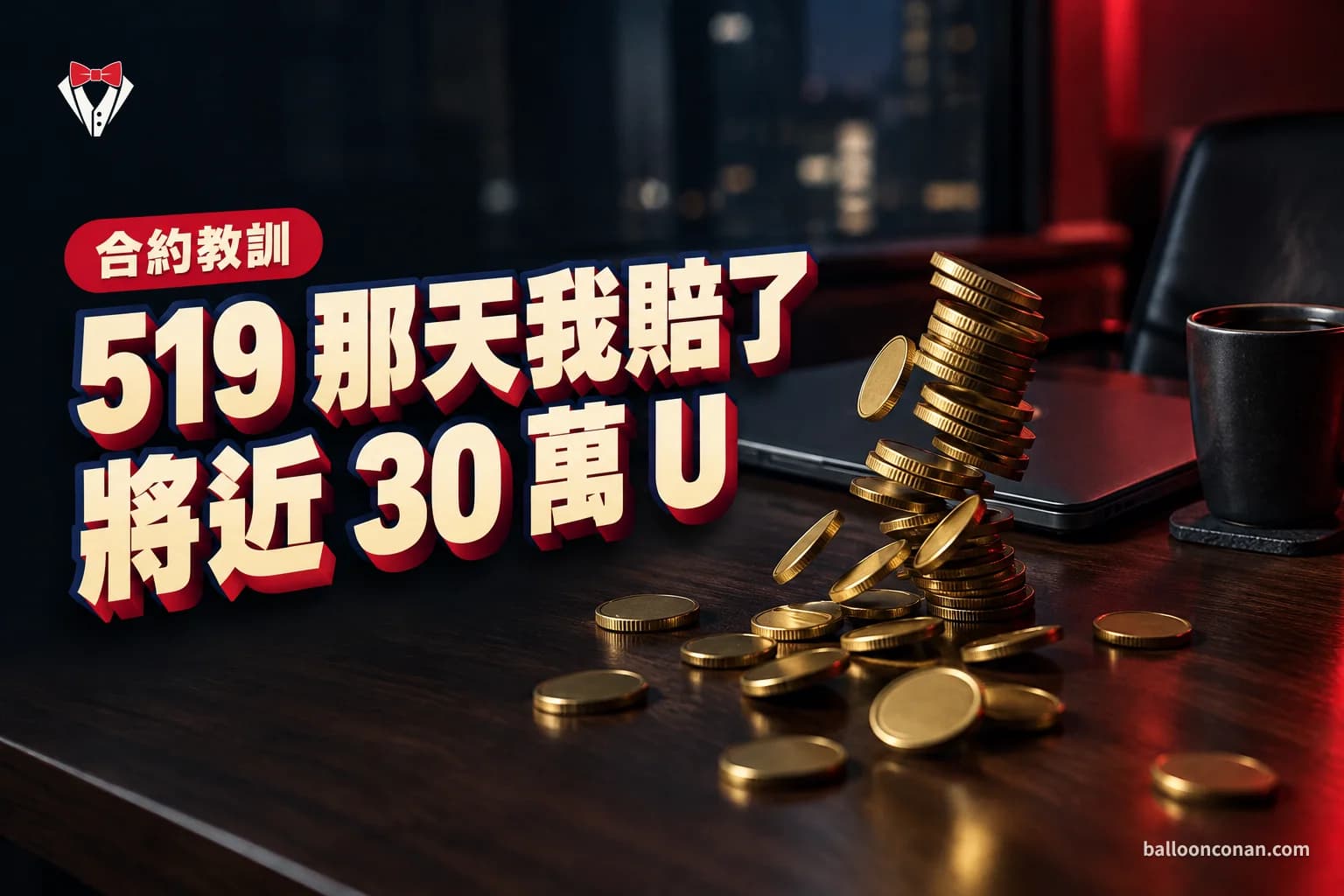 519 那天我賠了將近 30 萬 U:合約新手最該知道的 7 個教訓