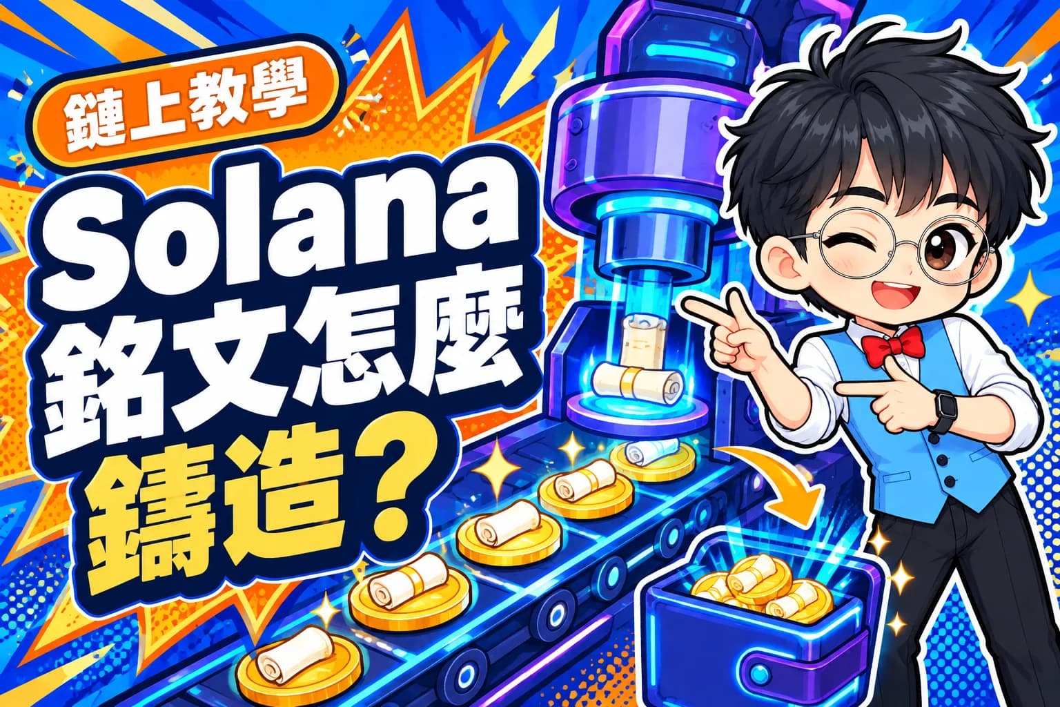 最近很熱的『sols鏈LAMP鑄造銘文』教學~