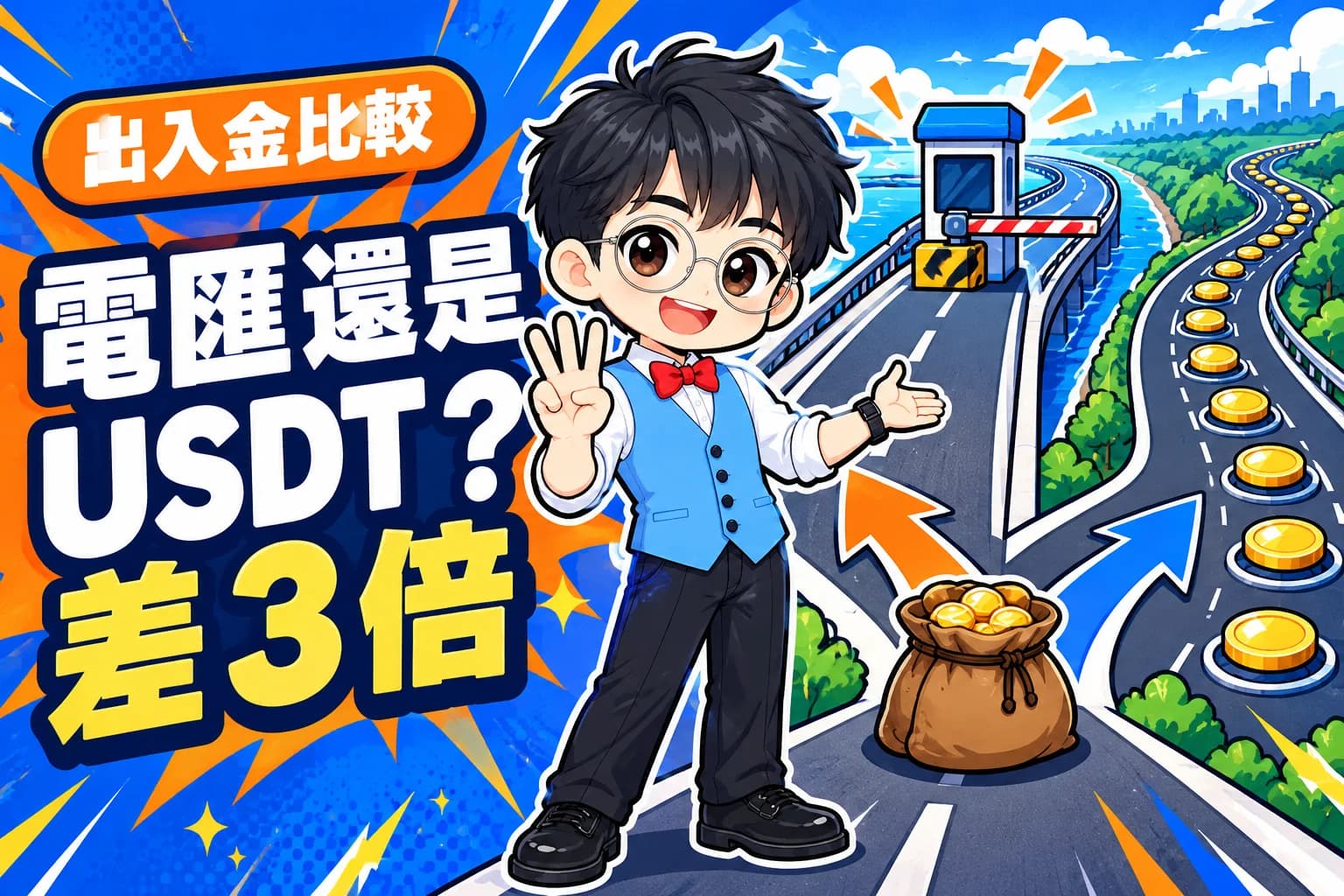 OKX 出入金比較:美元電匯 vs 台幣 USDT 哪個省?