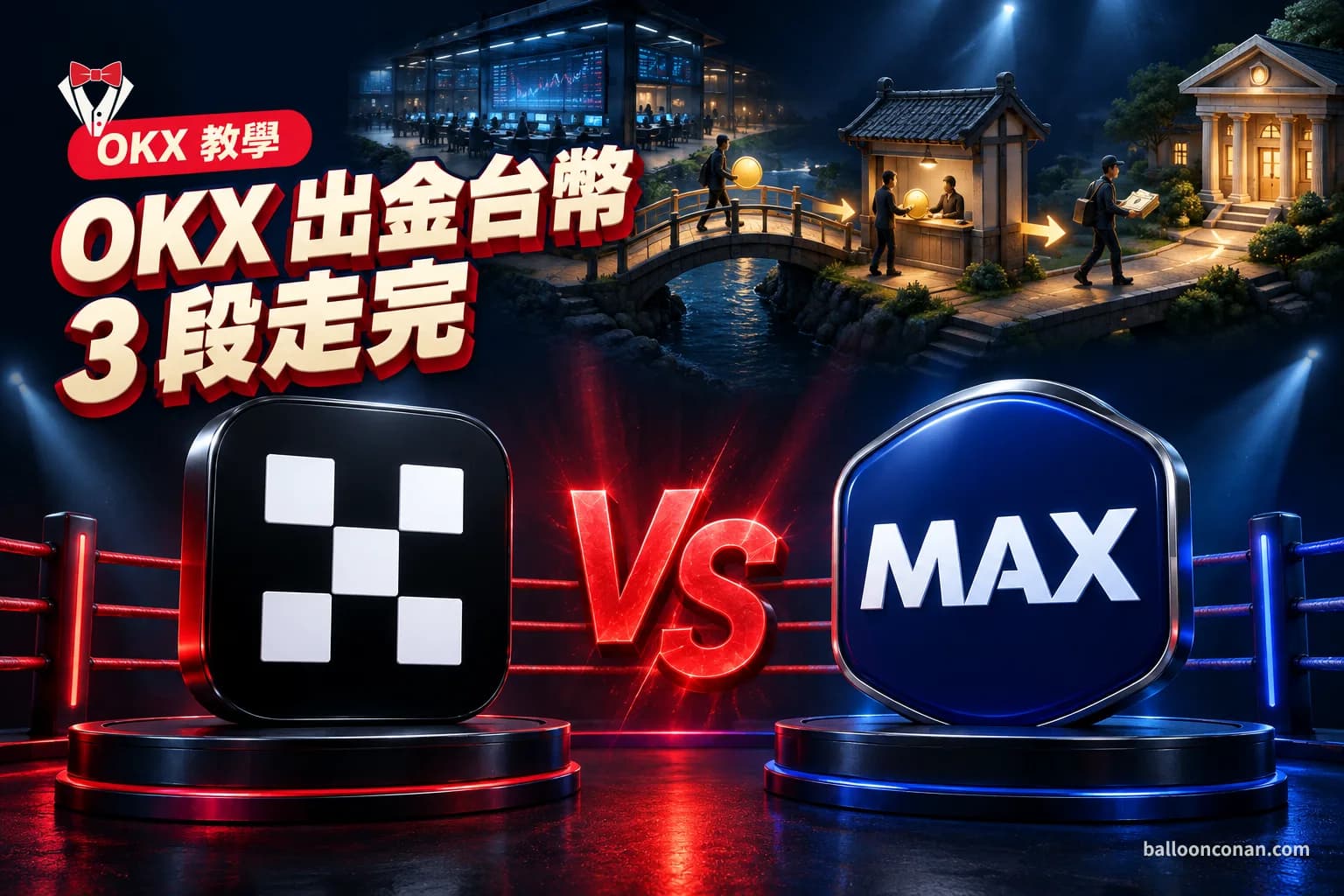 OKX 出金台幣教學:提幣到 MAX、BitoPro 換台幣