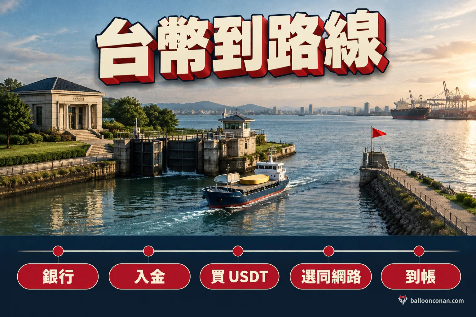 從銀行經 轉 USDT 到的資金流向圖