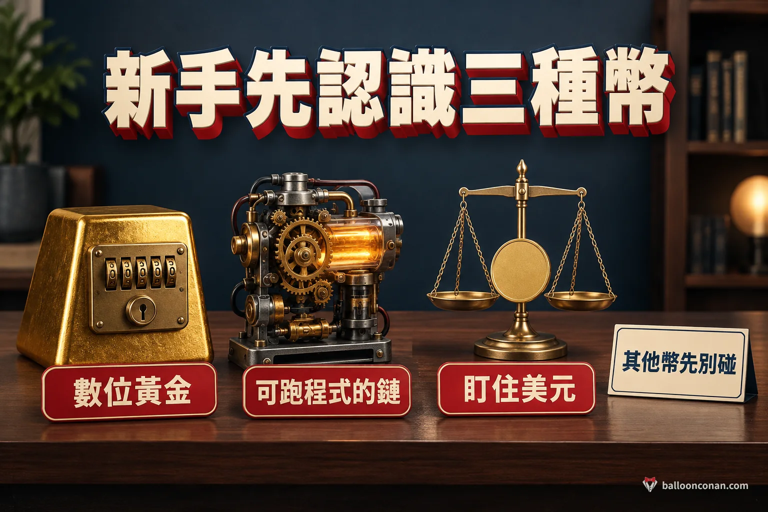 加密貨幣家族分類圖:比特幣、以太坊、穩定幣與其他幣