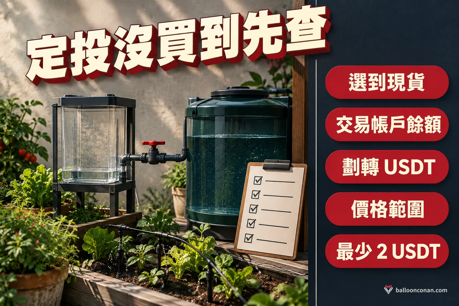 定投沒有買入時的檢查清單